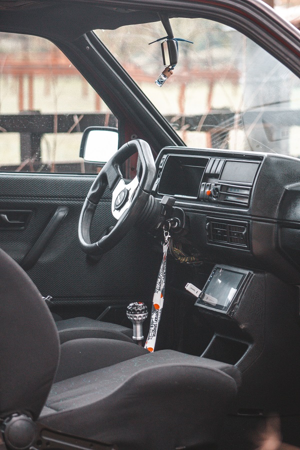 Part of the car.